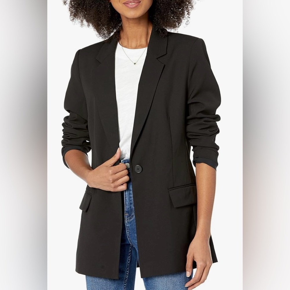 Black Long Blazer